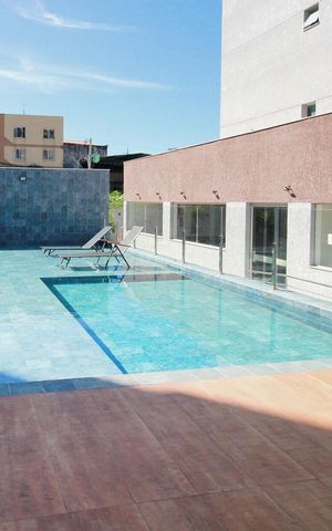 Apartamento à venda com 50m², 2 quartos e 2 vagasÁrea comum - Piscina