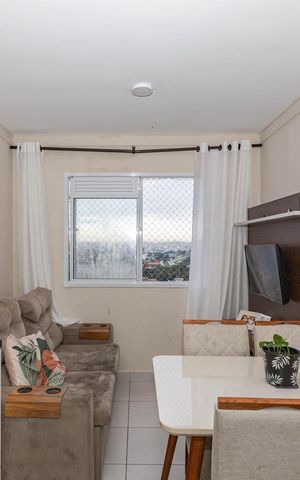 Apartamento à venda com 38m², 2 quartos e 1 vagaSala/cozinha