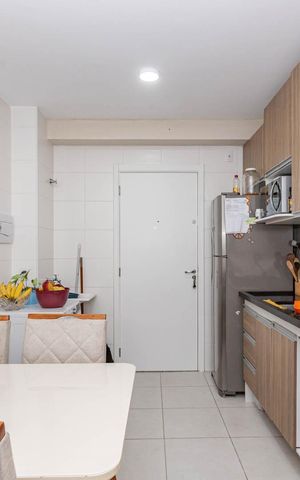 Apartamento à venda com 38m², 2 quartos e 1 vagaSala/cozinha