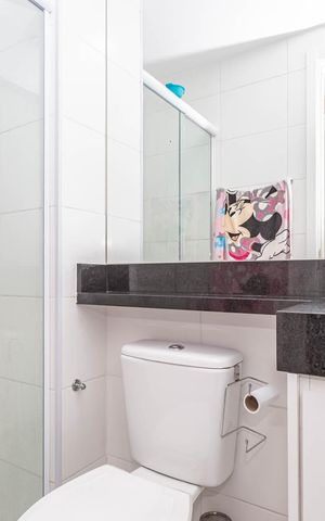 Apartamento à venda com 38m², 2 quartos e 1 vagaBanheiro