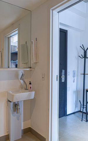 Studio à venda com 22m², 1 quarto e sem vaga Studio à venda com 22m², 1 quarto e sem vagaBanheiro