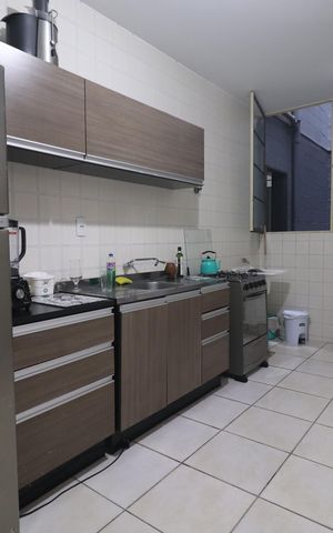 Apartamento à venda com 50m², 1 quarto e sem vagaCozinha e Área de Serviço