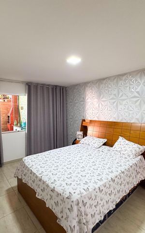 Casa à venda com 80m², 3 quartos e 5 vagas Casa à venda com 80m², 3 quartos e 5 vagasQuarto