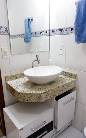 Casa à venda com 127m², 3 quartos e 1 vagaBanheiro da Suíte 2
