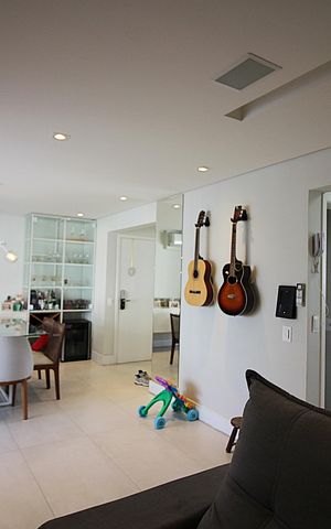 Apartamento à venda com 123m², 3 quartos e 2 vagasSala