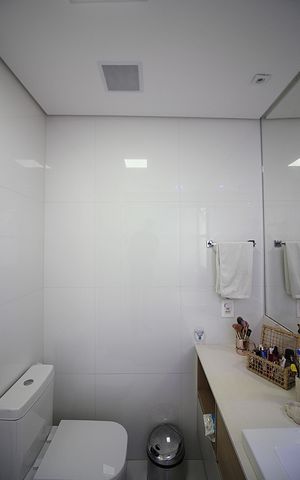 Apartamento à venda com 123m², 3 quartos e 2 vagasQuarto 1 - Suíte Banheiro