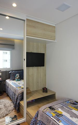 Apartamento à venda com 123m², 3 quartos e 2 vagasQuarto 3