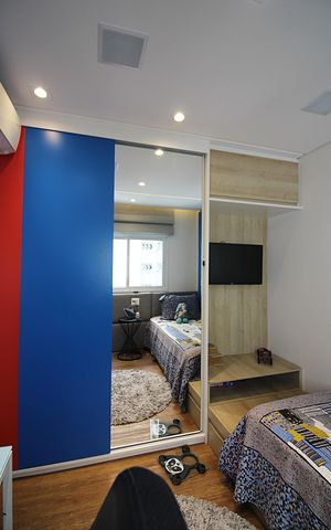 Apartamento à venda com 123m², 3 quartos e 2 vagasQuarto 3