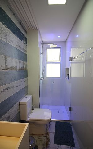 Apartamento à venda com 123m², 3 quartos e 2 vagasBanheiro Social