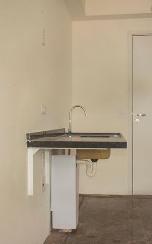 Studio para alugar com 27m², 1 quarto e sem vagaCozinha