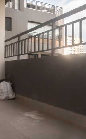 Studio para alugar com 27m², 1 quarto e sem vagaVaranda