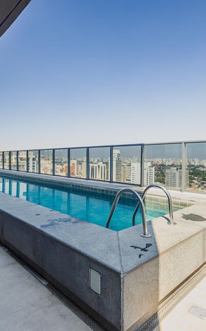 Studio à venda com 21m², 1 quarto e sem vagaPiscina