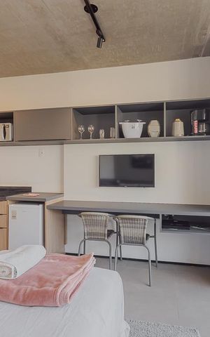 Studio à venda com 21m², 1 quarto e sem vagaStudio