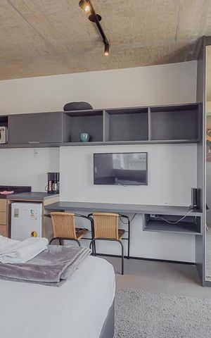 Studio à venda com 21m², 1 quarto e sem vagaStudio