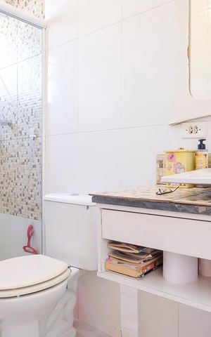 Casa à venda com 162m², 3 quartos e 3 vagasBanheiro da suíte