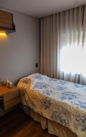 Apartamento à venda com 110m², 3 quartos e 2 vagasQuarto 1