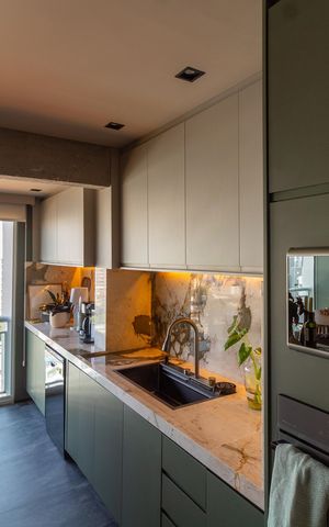 Apartamento à venda com 110m², 3 quartos e 2 vagasCozinha