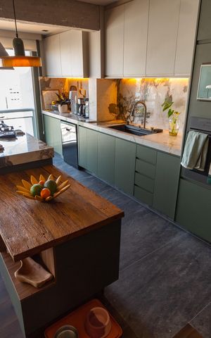 Apartamento à venda com 110m², 3 quartos e 2 vagasCozinha