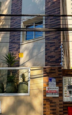 Apartamento para alugar com 32m², 1 quarto e sem vagaFachada