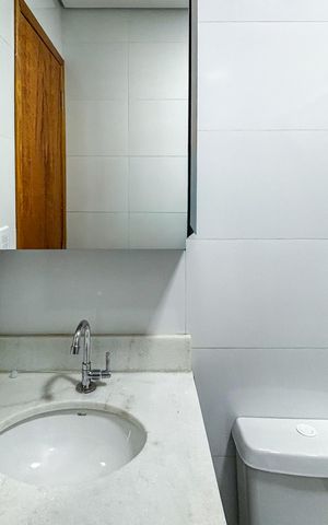 Apartamento para alugar com 32m², 1 quarto e sem vagaBanheiro social