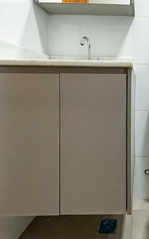 Apartamento para alugar com 32m², 1 quarto e sem vagaBanheiro social