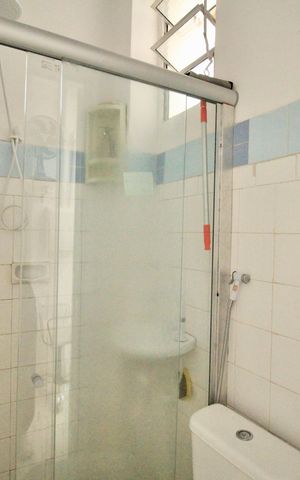 Studio para alugar com 28m², 1 quarto e sem vaga Studio para alugar com 28m², 1 quarto e sem vagaBanheiro
