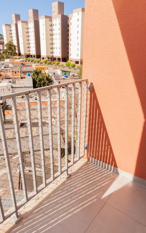 Apartamento à venda com 63m², 3 quartos e 1 vagaVaranda
