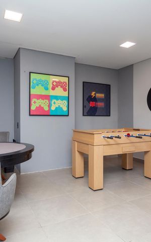 Apartamento à venda com 63m², 3 quartos e 1 vaga Área comum -  Salão de jogos