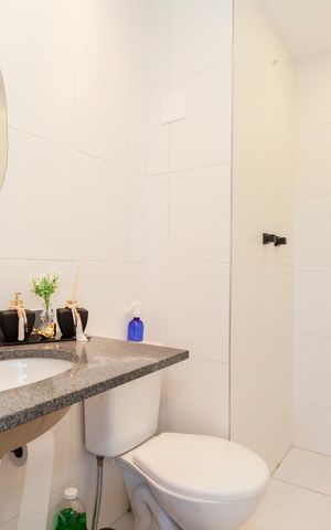 Apartamento à venda com 63m², 3 quartos e 1 vagaBanheiro