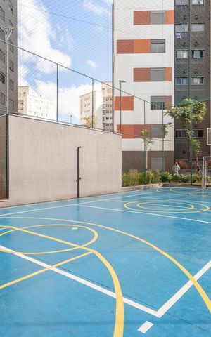 Apartamento à venda com 63m², 3 quartos e 1 vagaQuadra Esportiva