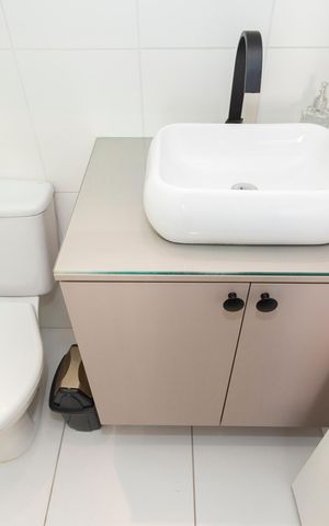 Apartamento à venda com 63m², 3 quartos e 1 vagaBanheiro da Suíte