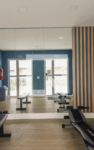Apartamento à venda com 48m², 2 quartos e 1 vagaCondomínio - Academia