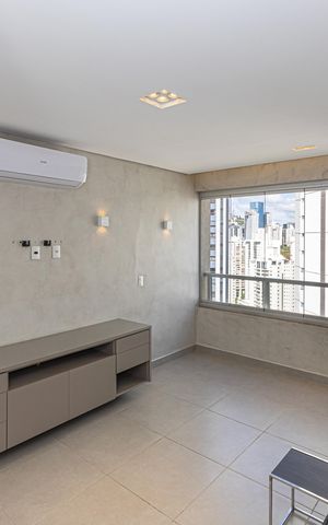 Apartamento para alugar com 48m², 1 quarto e 1 vaga Apartamento para alugar com 48m², 1 quarto e 1 vagaSala