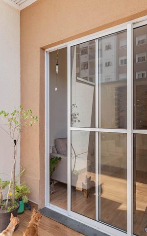 Apartamento à venda com 67m², 2 quartos e 1 vagaVaranda