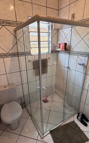 Casa à venda com 158m², 3 quartos e 1 vaga Casa à venda com 158m², 3 quartos e 1 vagaBanheiro da Suíte