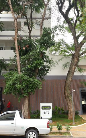 Apartamento à venda com 46m², 2 quartos e 1 vagaFachada do Prédio