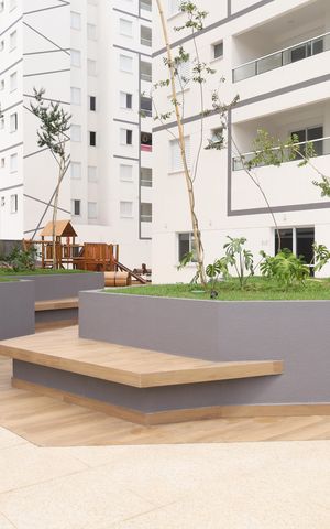 Apartamento à venda com 46m², 2 quartos e 1 vagaÁrea comum - Praça de encontro