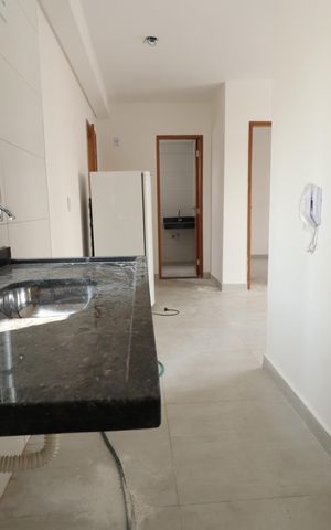 Apartamento para alugar com 45m², 2 quartos e sem vagaCozinha e Área de Serviço