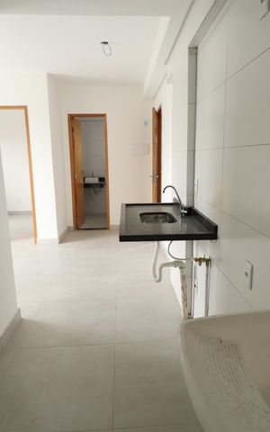 Apartamento para alugar com 45m², 2 quartos e sem vagaCozinha e Área de Serviço