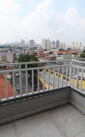 Apartamento para alugar com 45m², 2 quartos e sem vagaSacada
