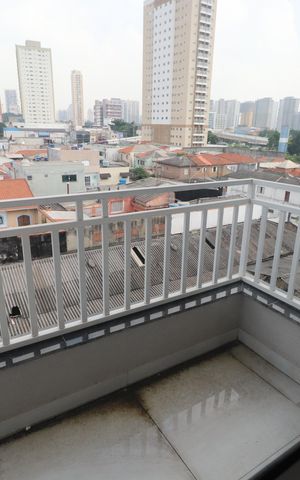 Apartamento para alugar com 45m², 2 quartos e sem vagaSacada