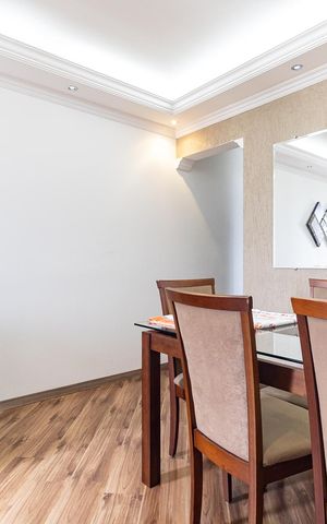 Apartamento à venda com 61m², 3 quartos e 2 vagas Apartamento à venda com 61m², 3 quartos e 2 vagasSala