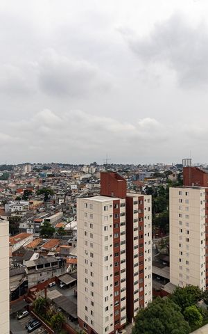 Apartamento à venda com 61m², 3 quartos e 2 vagas Apartamento à venda com 61m², 3 quartos e 2 vagasVista do Quarto 3