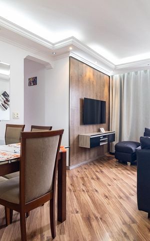 Apartamento à venda com 61m², 3 quartos e 2 vagas Apartamento à venda com 61m², 3 quartos e 2 vagasSala