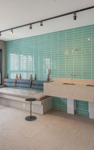 Studio para alugar com 25m², 1 quarto e sem vaga Studio para alugar com 25m², 1 quarto e sem vagaLavanderia