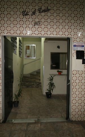 Apartamento à venda com 50m², 1 quarto e 1 vagaFachada e portaria
