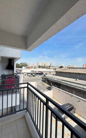 Apartamento à venda com 55m², 2 quartos e 1 vaga Apartamento à venda com 55m², 2 quartos e 1 vaga Varanda