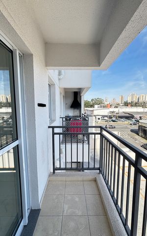Apartamento à venda com 55m², 2 quartos e 1 vaga Apartamento à venda com 55m², 2 quartos e 1 vaga Varanda