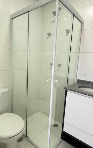 Apartamento à venda com 55m², 2 quartos e 1 vaga Apartamento à venda com 55m², 2 quartos e 1 vagaBanheiro da Suíte