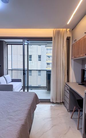 Studio à venda com 25m², 1 quarto e sem vaga Studio à venda com 25m², 1 quarto e sem vagaStudio